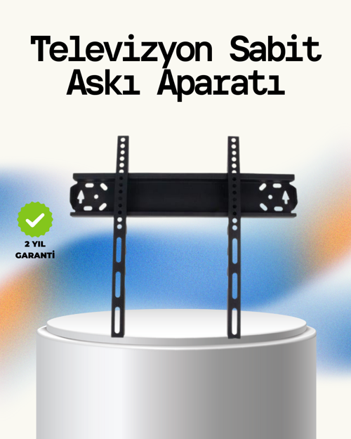 tekno Universal TV Askı Aparatı 32-65 İnç Güçlü Çelik Gövde Sağa-Sola Ayar 2026