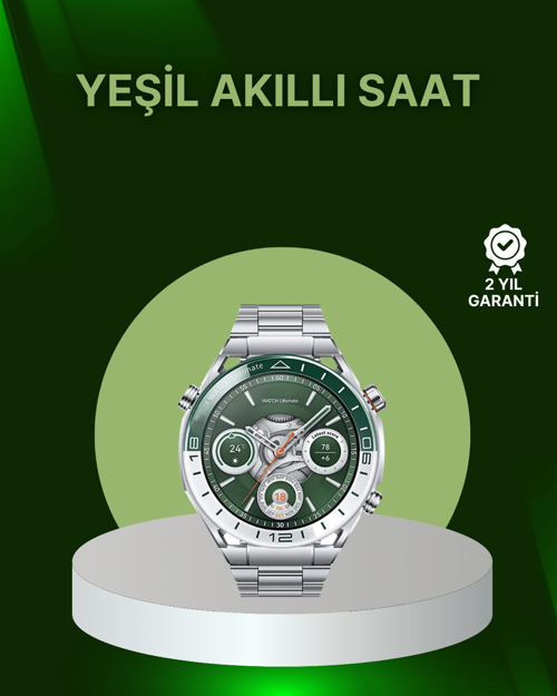 tekno Amoled Ekran Akıllı Saat Harita Gösterimli Bluetooth Aramalı 3 Kayışlı 2026