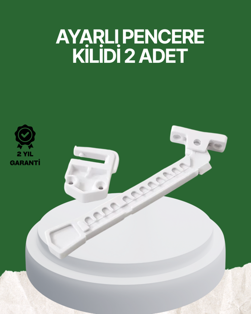 tekno Çocuk ve Evcil Hayvanlar İçin Pencere Emniyet Kilidi 2 Adet 2026