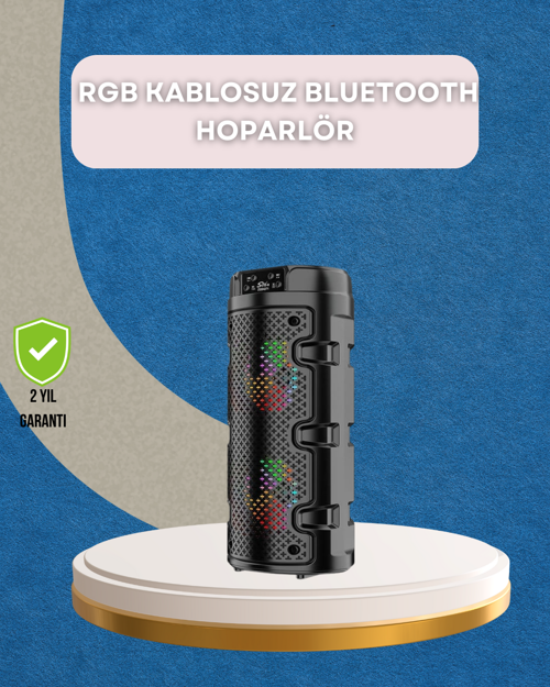 tekno USB, SD Kart ve AUX Girişli Taşınabilir Hoparlör 2026