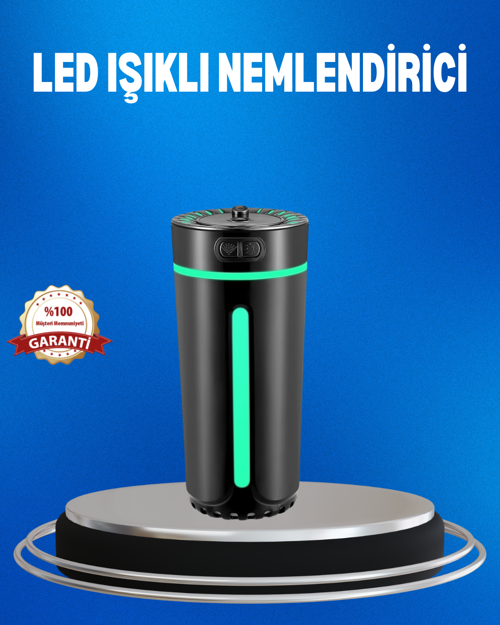 tekno USB Bağlantılı LED’li Hava Nemlendirici Aromaterapi Buhar Difüzörü 2026