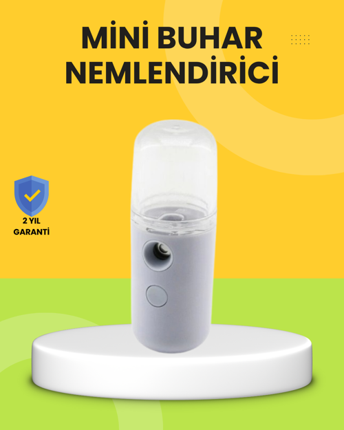 tekno Kablosuz Şarjlı Buharlı Nemlendirici – Enerji Tasarruflu Taşınabilir Cilt Bakım Cihaz�