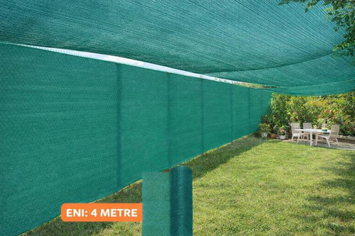 %40 Gölgelik File 4 METRE X 20 METRE Bahçe Gizleme Ağı Bahçe Çit Örtüsü Meyve Ağacı Örtüsü