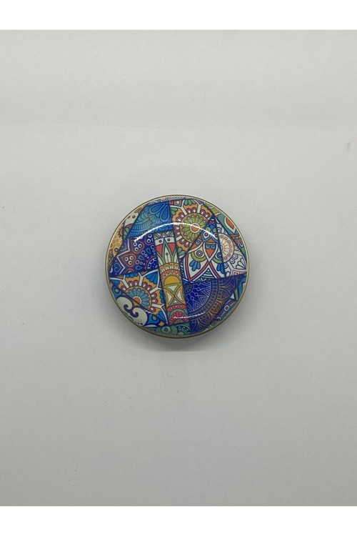 Mandala Serisi Teneke Mum 100 Gr - Yasemin Kokulu