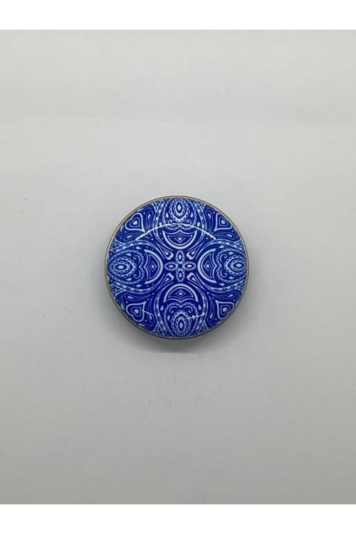Mandala Serisi Teneke Mum 100 Gr - Gül Kokulu