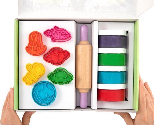 Doğal Oyun Hamurları Premıum Kutu Set - Uzay