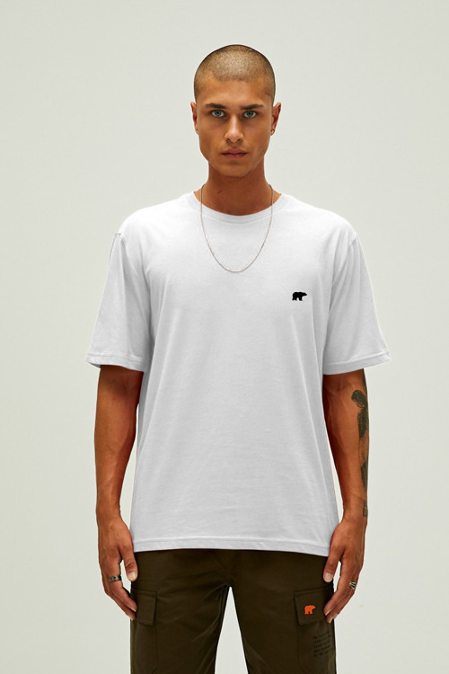 BADBEAR FRESH ERKEK T-SHİRT/OFF-WHITE BEYAZ