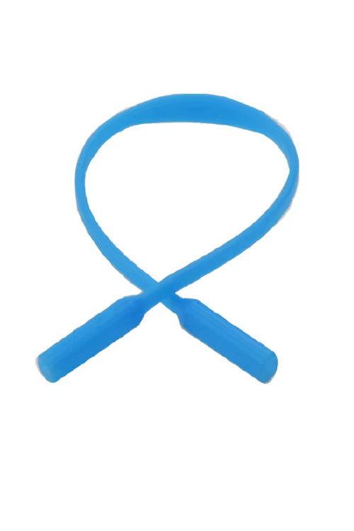 Silikon Çocuk Gözük Askısı / İpi Mavi