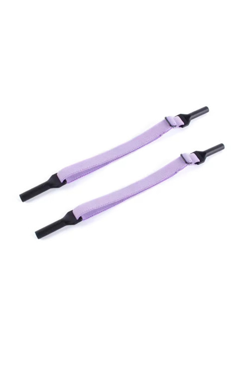 Ayarlanabilir Elastik Halat Silikon Uçlu Gözlük Askısı / İpi Mor