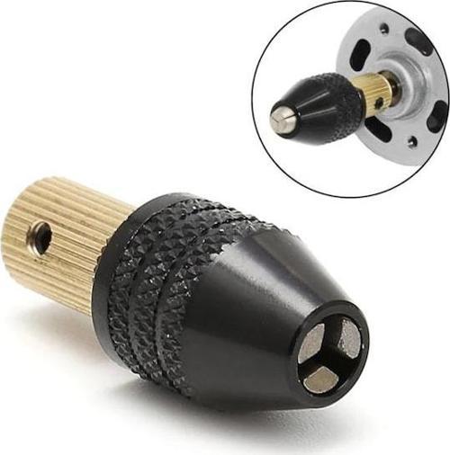 Motor Için Otomatik Mandren 3.17Mm Ve 2.4Mm Kaplinli Proje Ödev 374581496 - Motor Mil Giris / 3.17Mm 