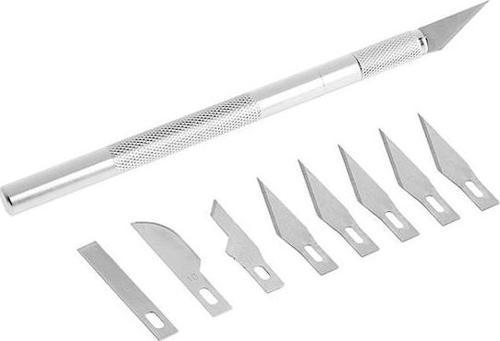 Neşter Kalemi Takımı Ahşap Oyma Seti Aletleri 5 4 Farklı Bıçaklı