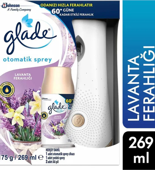 Otomatik Sprey Sistem ve Yedek Lavanta Oda Kokusu