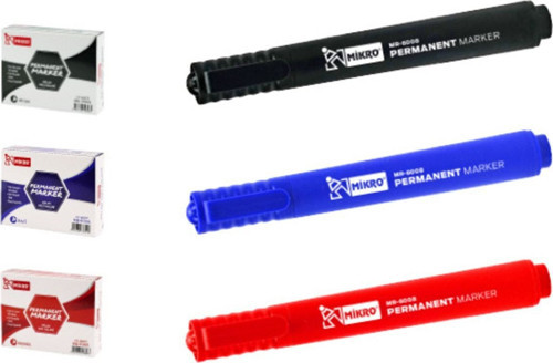 Mr-6008 Mavi Permanent Marker 12li