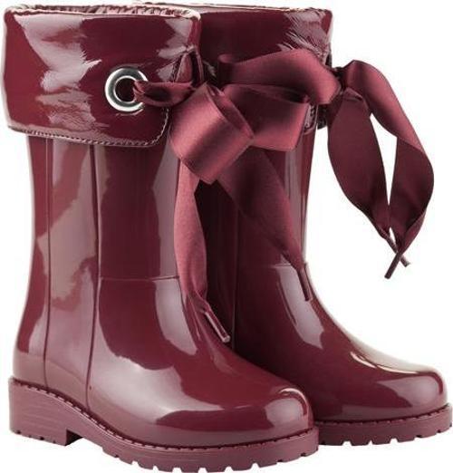 Campera Charol Kız Çocuk Kar Çizmesi W10114 Bordo