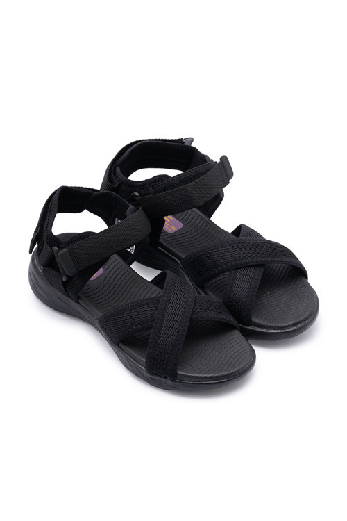 Kadın Çapraz Bant Günlük Sandalet SS001-0159 Siyah