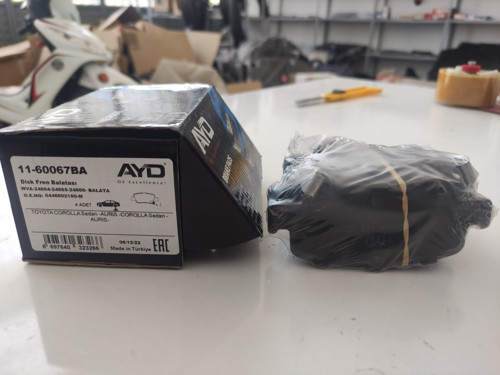 TOYOTA AURİS 1,4 D4D 1,6 2007- ARKA FREN BALATA TAKIMI 04466-02190