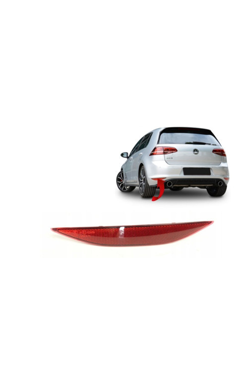 Golf 7 2013-2017 Arka Tampon Karartılmış Sol Reflektör 5g0945105a