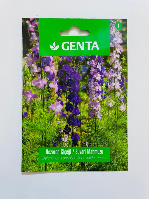 Hazeran Çiçeği-Süvari Mahmuzu Çiçeği Çiçek Tohumu