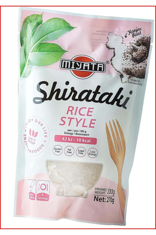 Konjac Prinç Shirataki Konjac Pirinç 270 Gr