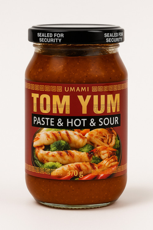 Tom Yum Paste & Hot & Sour 370 G | Tayland Ekşi & Acı Çorba Ezmesi