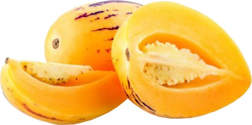 Pepino Tohumu Nadir Ithal Pepino Meyve Tohumu 5 Adet Tohum +Ekim Seti Saksı+ Toprak