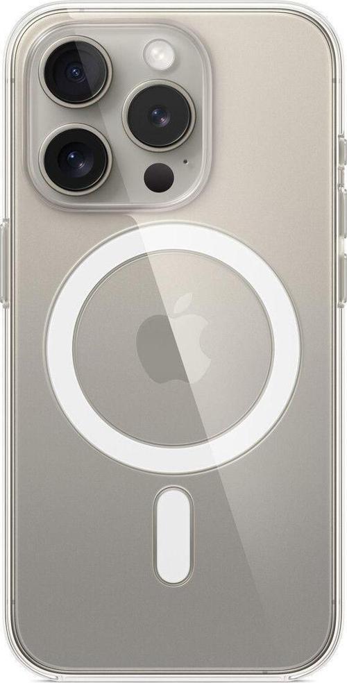 iPhone 15 Pro için MagSafe özellikli Şeffaf Kılıf
