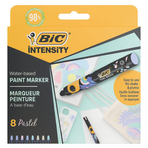 İntensity Paint Marker Kalem 8 Renk Pastel Tonlar 527429