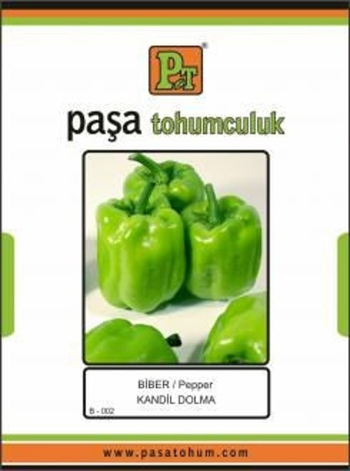Biber Tohumu Kandil Dolma 5 Gr (600+ Adet)
