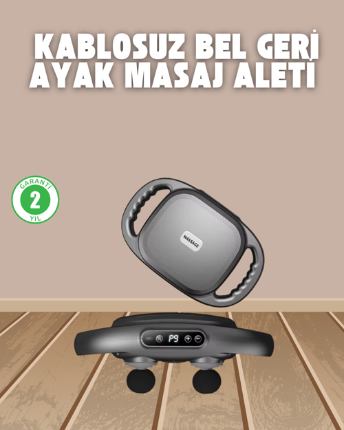 tekno Profesyonel 6 Başlıklı Şarjlı Masaj Tabancası 2000 mAh Güçlü Performans 2026