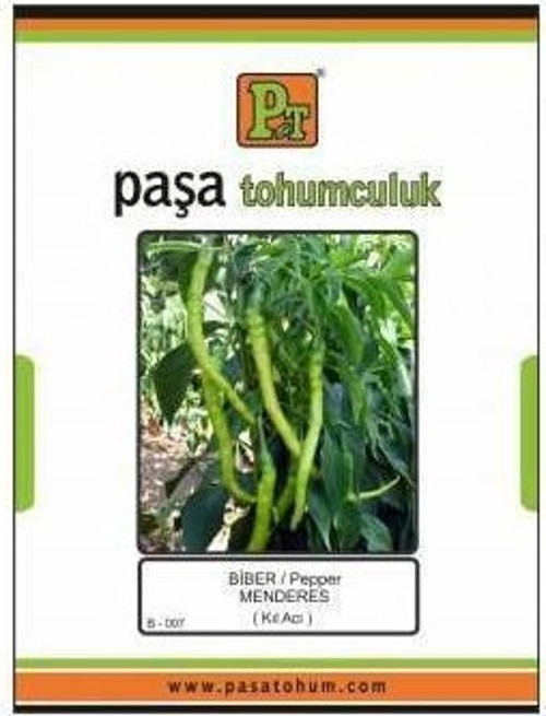 Kıl Biber Tohumu Menderes Acı 10 Gr