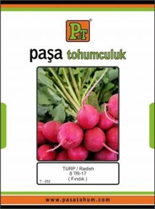 Turp Tohumu 10 Gr Fındık 8-Tr-17