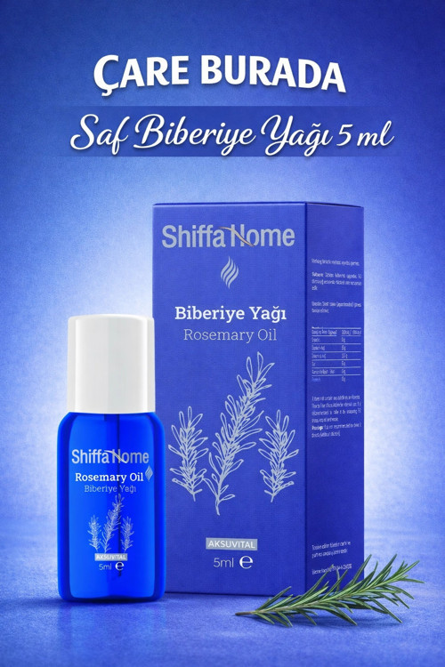 Saf Biberiye Yağı 5 Ml