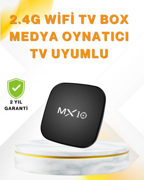 tekno Akıllı TV Dönüşümü 4K UHD Medya Oynatıcı 2026