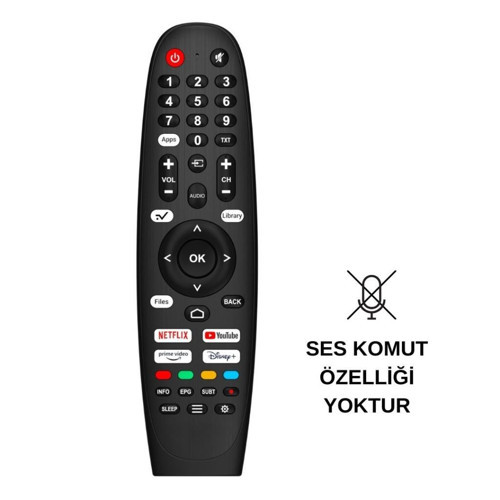 Skytech Led Tv Kumandası Disney-Netflix-Youtube-Prime Tuşlu