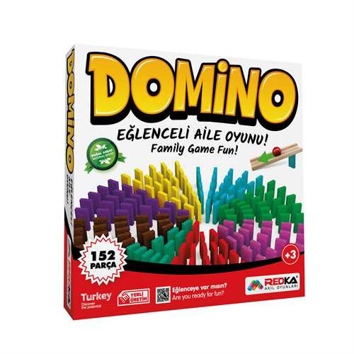 RD5445 DOMİNO KUTU OYUNU 152 PARÇA 3+