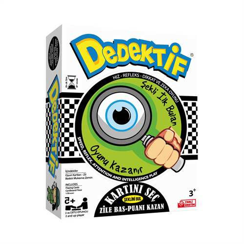 RD5506 DEDEKTİF ZEKA VE STRATEJİ KUTU OYUNU 3+