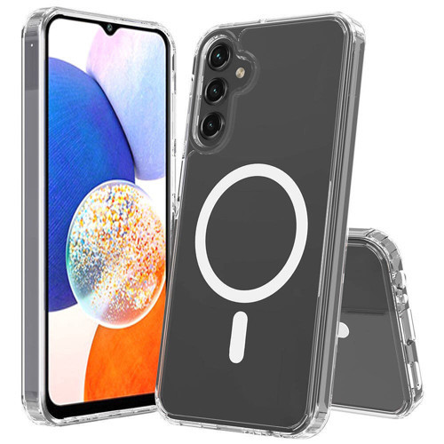 Samsung Galaxy S25 Fe Uyumlu Kılıf M-Safe Şarj Özellikli Sert Pc Embos Kapak