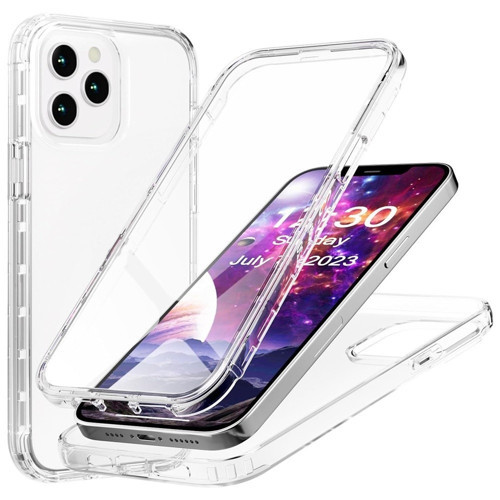 Apple İphone 13 Pro Max Uyumlu Kılıf Ön Arka Silikon Koruma