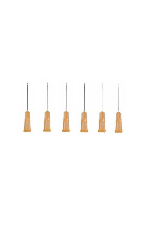 Turuncu Iğne Ucu 0.50X25Mm 25 G Aşı Enjektör Iğnesi 5000 Adet