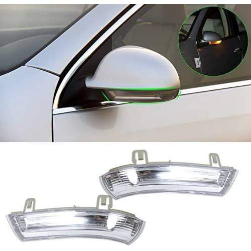 VW JETTA MK5 V (SAĞ SOL TAKIM) ŞEFFAF DIŞ DİKİZ AYNA SİNYAL LAMBASI 2006-2011 ARASI 1K0949102