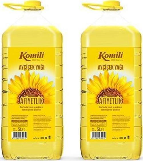 AYÇİÇEK YAĞI 5 LT PET ( Dar Ağız )*2 Adet