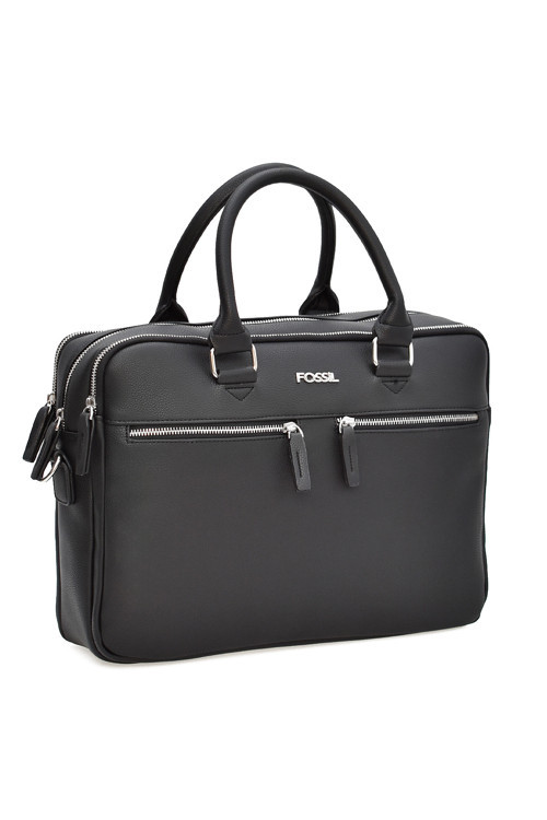 Unisex Vegan Deri Çok Gözlü Laptop Çantası & Evrak Çantası 65322