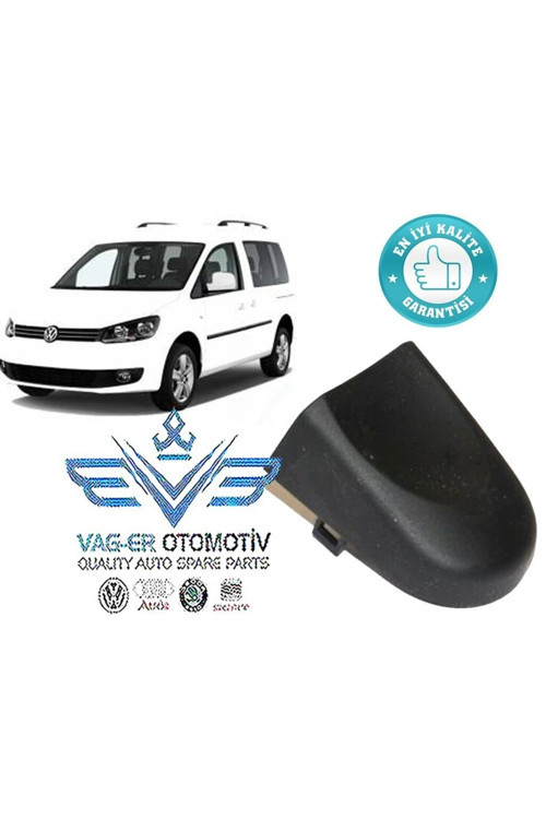 Vw Caddy 2011-2014 Arası Arka Sol Dış Kapı Kolu Kapağı Bademi