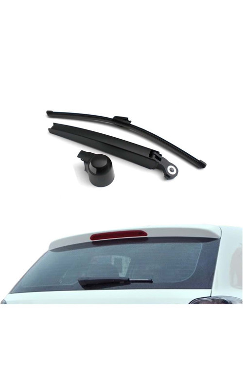 Golf 2004-2009 Arka Silecek Seti ( Kol+lastik+kapak ) 6q6955435d