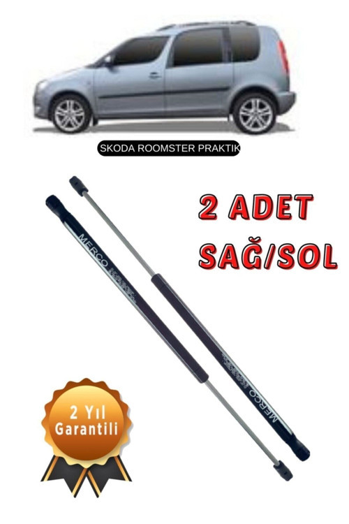 Skoda Roomster Praktik (06-15) Bagaj Amortisörü Takım 5j7827550