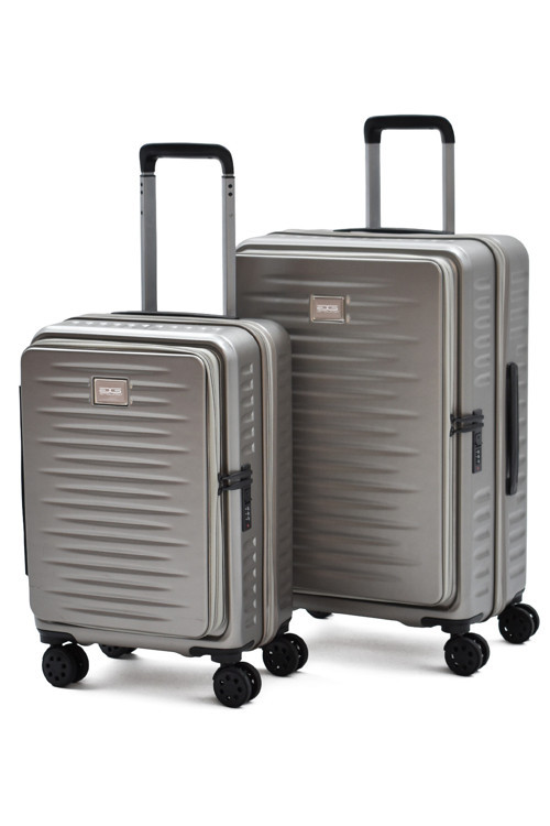 Ground Körüklü 2’Li Valiz Seti Orta Ve Kabin Boy – Ultra Dayanıklı, Geniş Hacimli, Tsa Kilitl