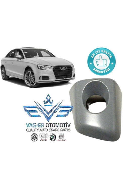 Audi A3 Sedan Ön Sol Dış Kapı Kolu Kapağı Bademi 8v1837879a
