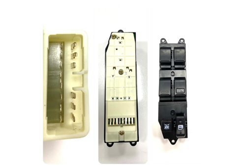 CAM AÇMA DÜĞMESİ ÖN SOL HILUX LN145 1998-2005/YARİS 2002-2005