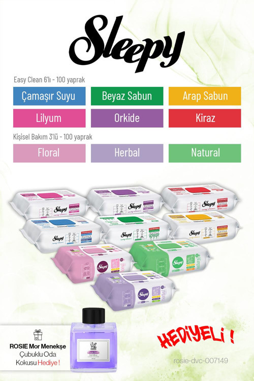 100'lü 9 Paket Karma Tanışma Paketi, Rosie Koku Hediye