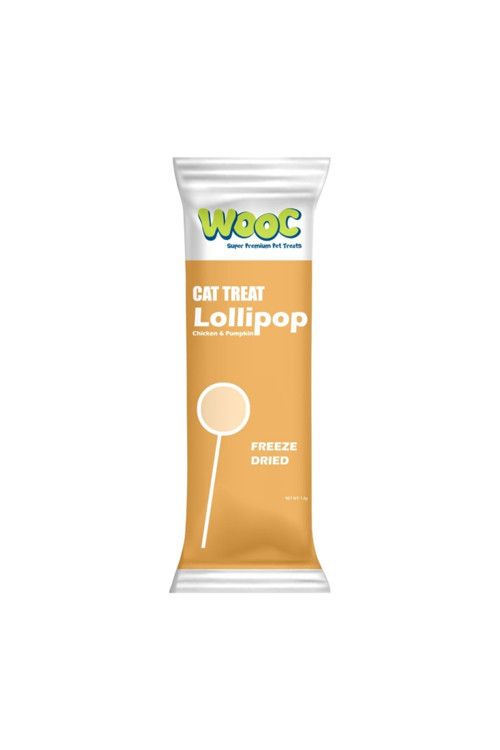 Kedi Lolipopu Tavuk & Balkabağı 1.4gr x 10 Adet